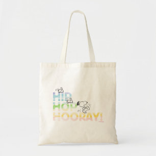 Snoopy Hip Hop Hooray Easter Tote Bag