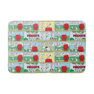 Snoopy & His Brothers Andy & Olaf Bath Mat