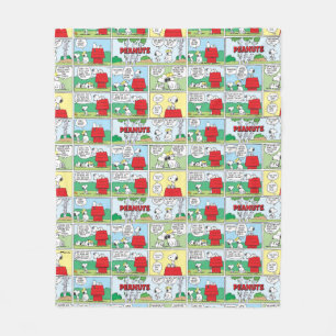 Snoopy & His Brothers Andy & Olaf Fleece Blanket