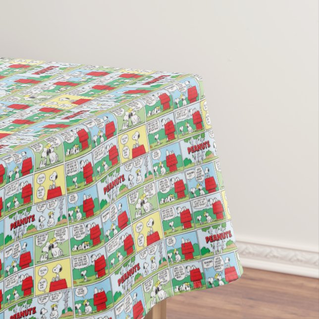 Snoopy & His Brothers Andy & Olaf Tablecloth (In Situ)