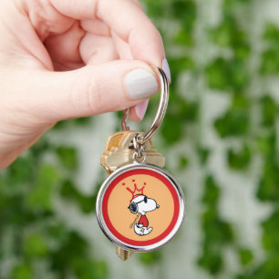 Snoopy - Joe Cool Crown Key Ring