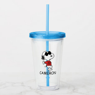 Snoopy "Joe Cool" Standing Acrylic Tumbler