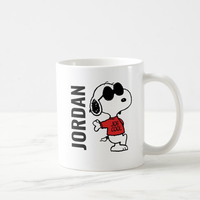 Snoopy "Joe Cool" Standing Coffee Mug (Right)
