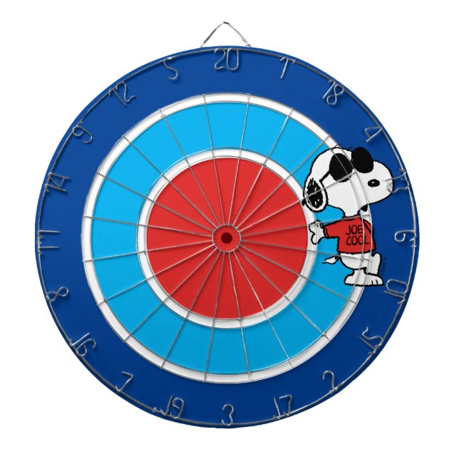 Snoopy "Joe Cool" Standing Dartboard (Front)