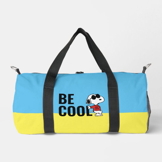 Snoopy "Joe Cool" Standing Duffle Bag (Front)