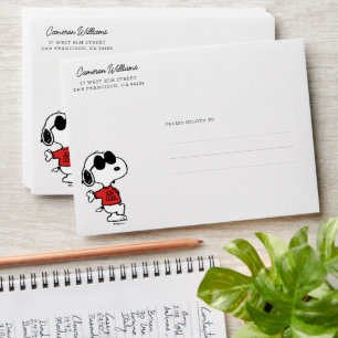 Snoopy "Joe Cool" Standing Envelope