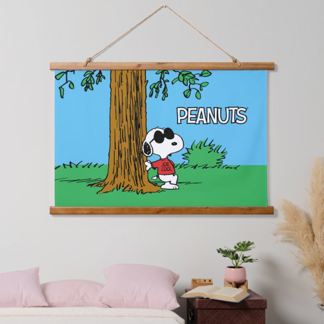 Snoopy "Joe Cool" Standing Hanging Tapestry (Bedroom)