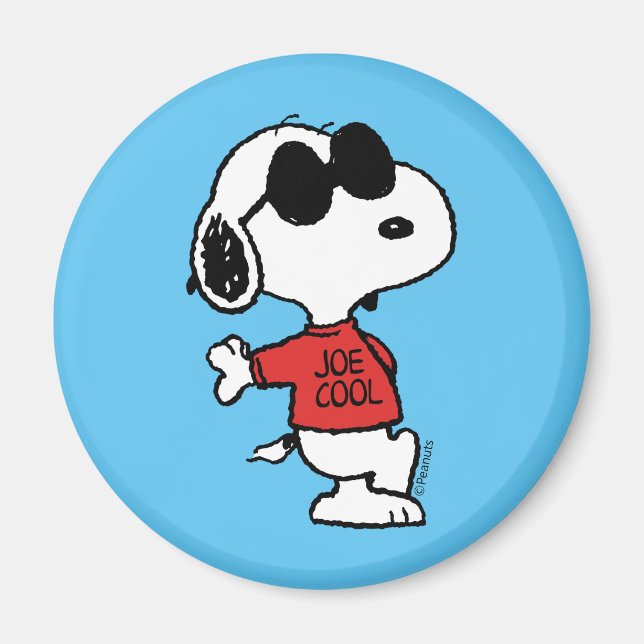 Snoopy "Joe Cool" Standing Magnet (Front)