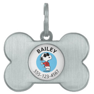 Snoopy "Joe Cool" Standing Pet ID Tag
