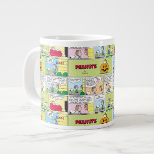 Snoopy & Linus The Great Pumpkin News Large Coffee Mug