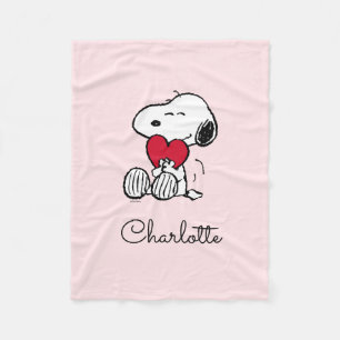 Snoopy Little Sweetheart Baby Fleece Blanket