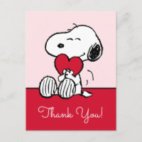 Snoopy | Little Sweetheart Baby Shower Postcard