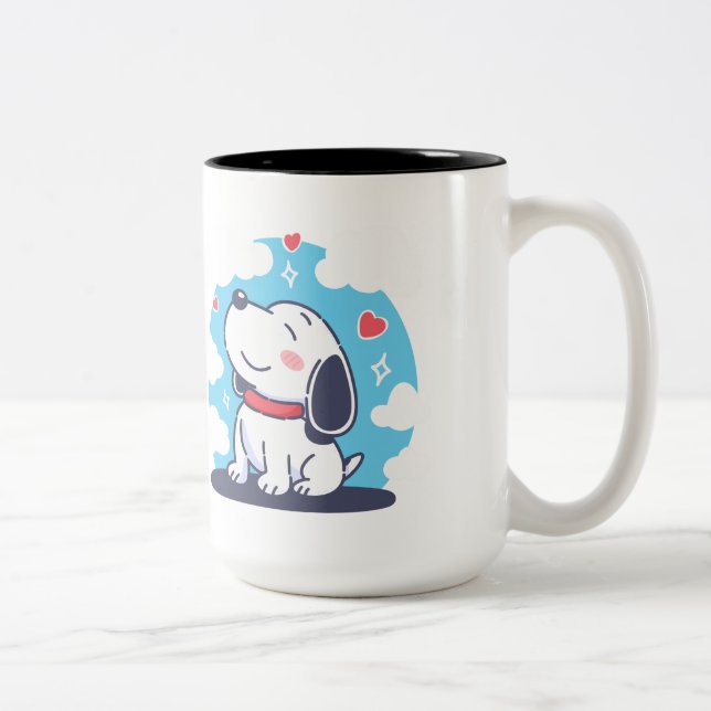 Snoopy Peanuts Coffee Mug Cup  (Right)