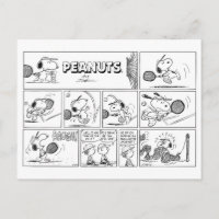 Snoopy Plays Tennis