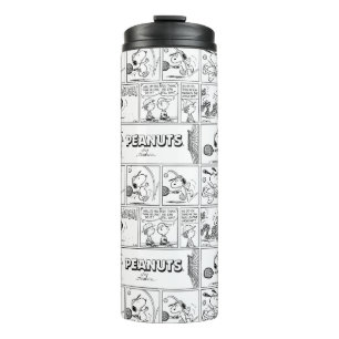 Snoopy Plays Tennis Thermal Tumbler