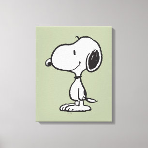Snoopy Smile Giggle Laugh Canvas Print