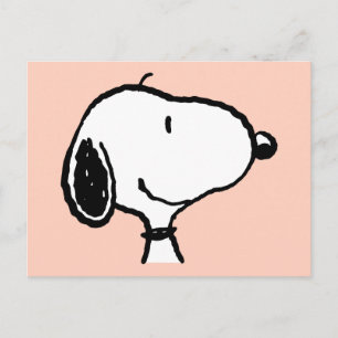 Snoopy Smile Giggle Laugh Postcard