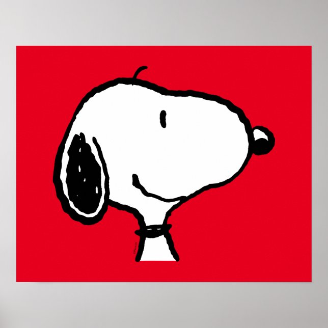 Snoopy Smile Giggle Laugh Poster (Front)