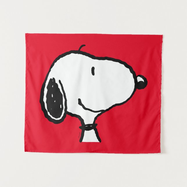 Snoopy Smile Giggle Laugh Tapestry (Front (Horizontal))