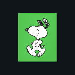 Snoopy So Sweet Flower Pattern Canvas Print<br><div class="desc">Take a look at this super cute design featuring Snoopy in a bright,  floral garden pattern.</div>