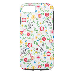 Snoopy So Sweet Flower Pattern Case-Mate iPhone Case