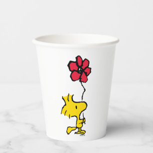 Snoopy So Sweet Flower Pattern Paper Cups