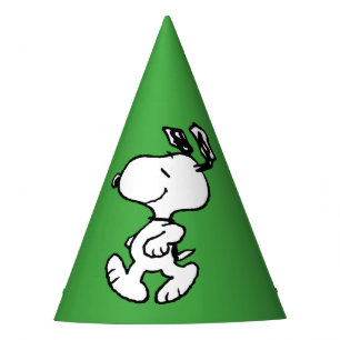Snoopy So Sweet Flower Pattern Party Hat