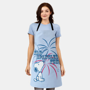 Snoopy Star Spangled Fun Apron