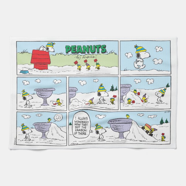 Snoopy & The Crew Tea Towel (Horizontal)