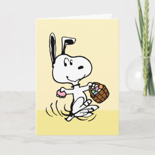 Snoopy The Easter Beagle Holiday Card
