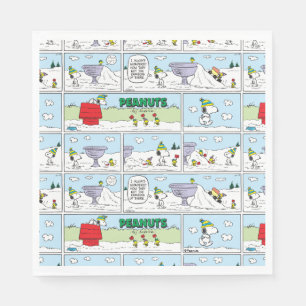 Snoopy & The Zamboni Crew Napkin