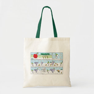 Snoopy & The Zamboni Crew Tote Bag