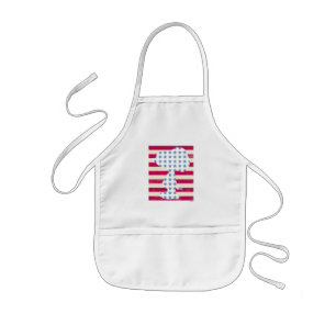 Snoopy Vintage Stars & Stripes Kids Apron