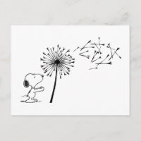 Snoopy With Dandelion