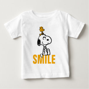 Snoopy & Woodstock - All Smiles Baby T-Shirt