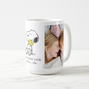 Snoopy & Woodstock   Best Mum Ever - Photo Coffee Mug
