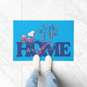 Snoopy & Woodstock Cozy Nesting Doormat