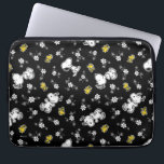 Snoopy & Woodstock Fun & Flowers Laptop Sleeve<br><div class="desc">Take a look at this super cute design featuring Snoopy & Woodstock stopping to smell the flowers.</div>