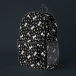 Snoopy & Woodstock Fun & Flowers Printed Backpack<br><div class="desc">Take a look at this super cute design featuring Snoopy & Woodstock stopping to smell the flowers.</div>