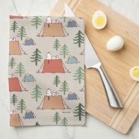 Snoopy & Woodstock Go Camping Pattern