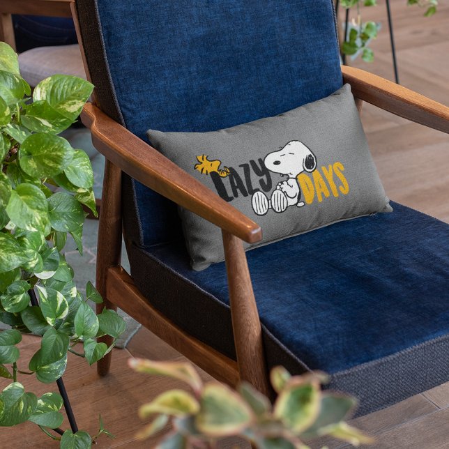 Snoopy & Woodstock | Lazy Days Lumbar Cushion (Creator Uploaded)