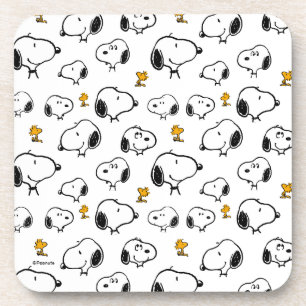 Snoopy & Woodstock Pattern Coaster