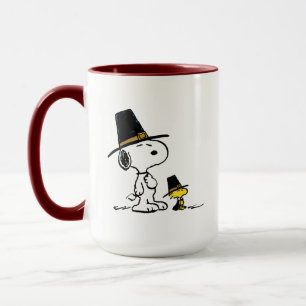 Snoopy & Woodstock Pilgrim Mug