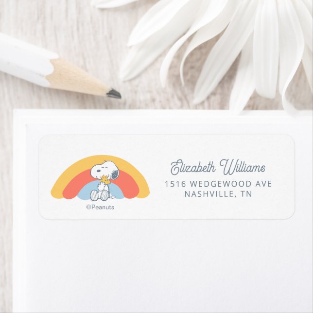 Snoopy & Woodstock Rainbow Baby Shower (Insitu)