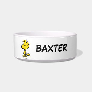 Snoopy's Friend Woodstock   Add Pet Name Bowl