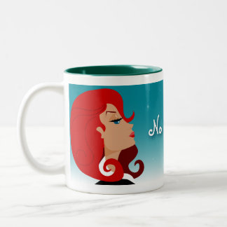 Snooty Lady Two-Tone Coffee Mug