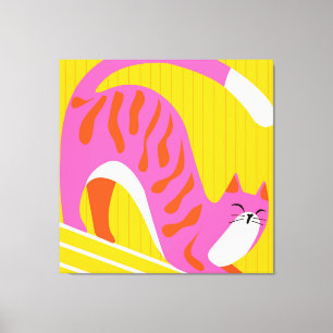 Snoozing Whiskers Canvas Print