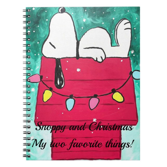 Snoppy Christmas! Notebook (Front)