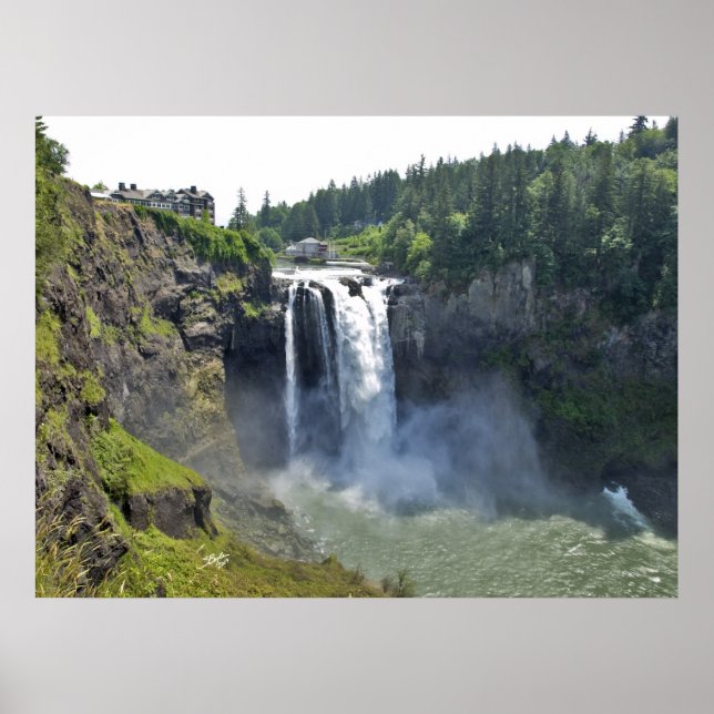 Snoqualmie Falls 11 Poster (Front)