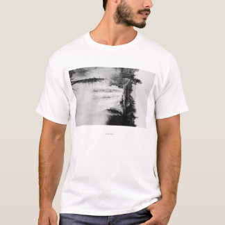 Snoqualmie Falls and Lodge, Washington Photograp T-Shirt